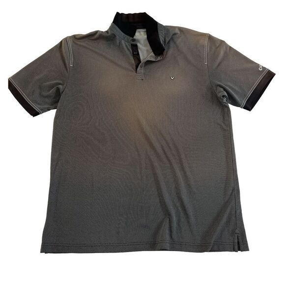 Callaway Brown Golf Polo Mens XL Performance‎ Material - Picture 1 of 10